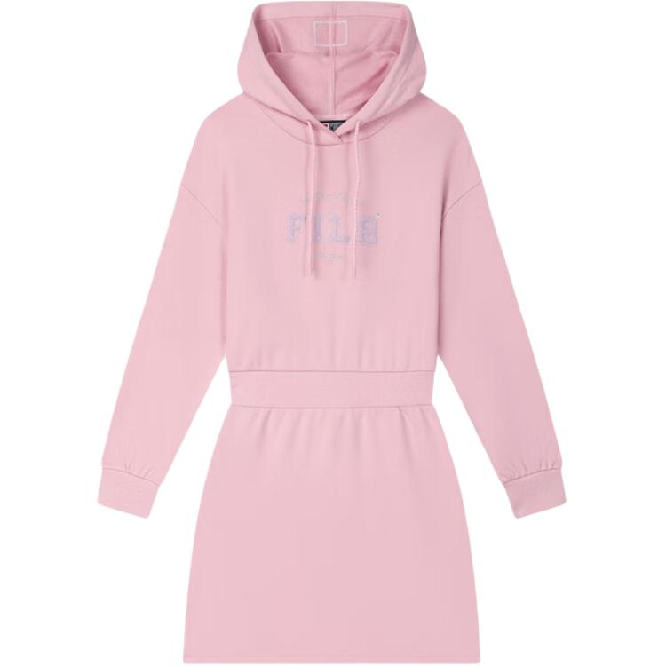 

New FILA Long Sleeved Dress Women s Dark Cherry Blossom Pink F11W439310F-PK S