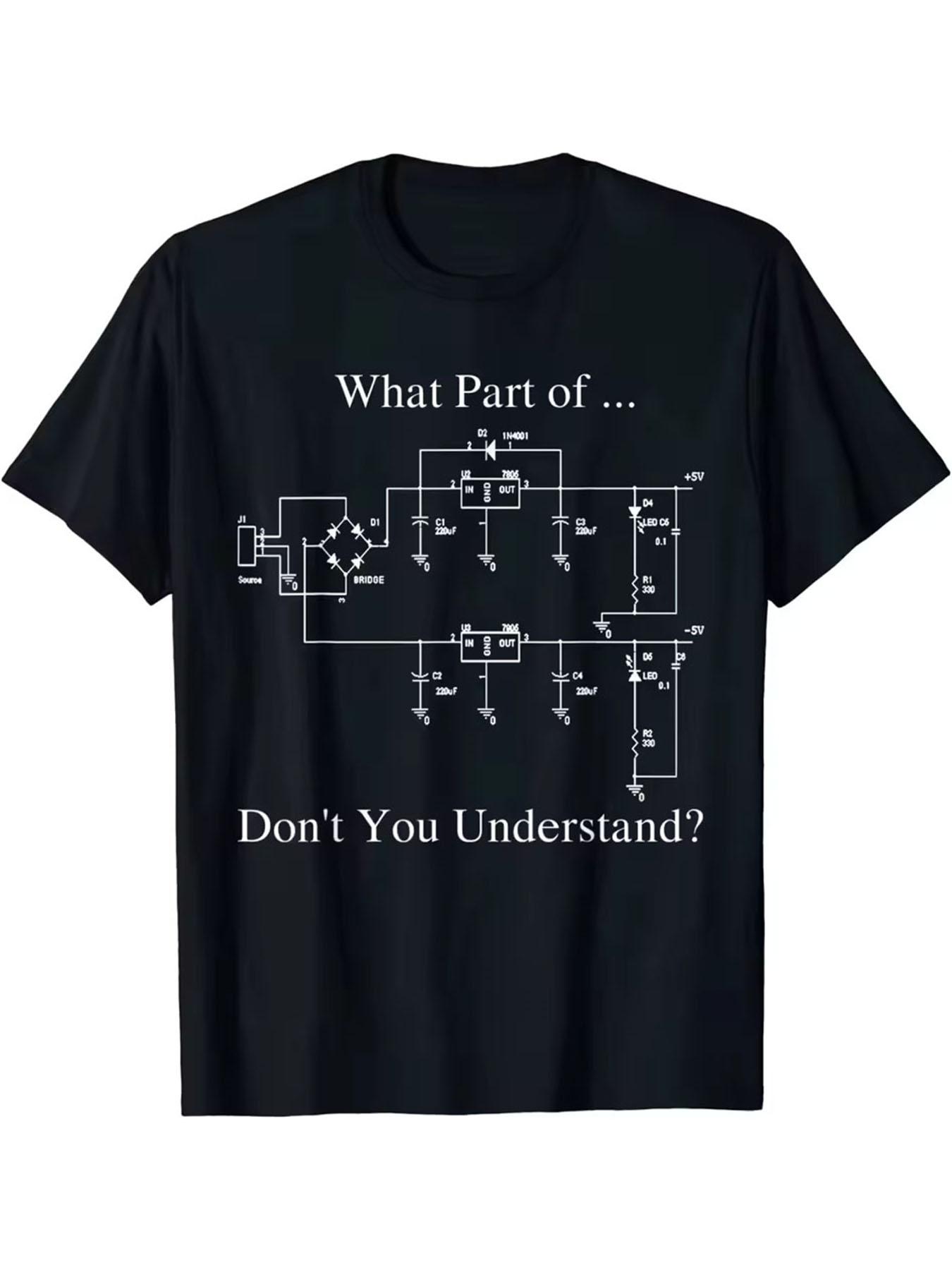 Electrical Engineer TShirt Gift Funny Engineering Sarcasm TShirt Printed T Shirt Cotton Unisex T Shirts Printed S