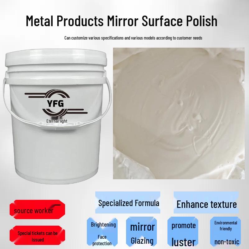 High Gloss Scratch & Stain Resistant Polishing Oil for Metal, Plastic, Glass, and Resin Surfaces