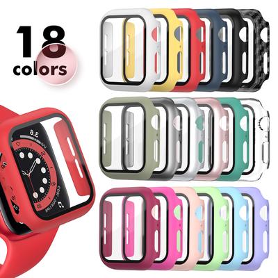 Für Apple Watch Serie 6 5 4 3 SE 44 mm 40 mm iWatch-Gehäuse 42 mm 38 mm Stoßstangen-Displayschutz Apple Watch-Zubehör