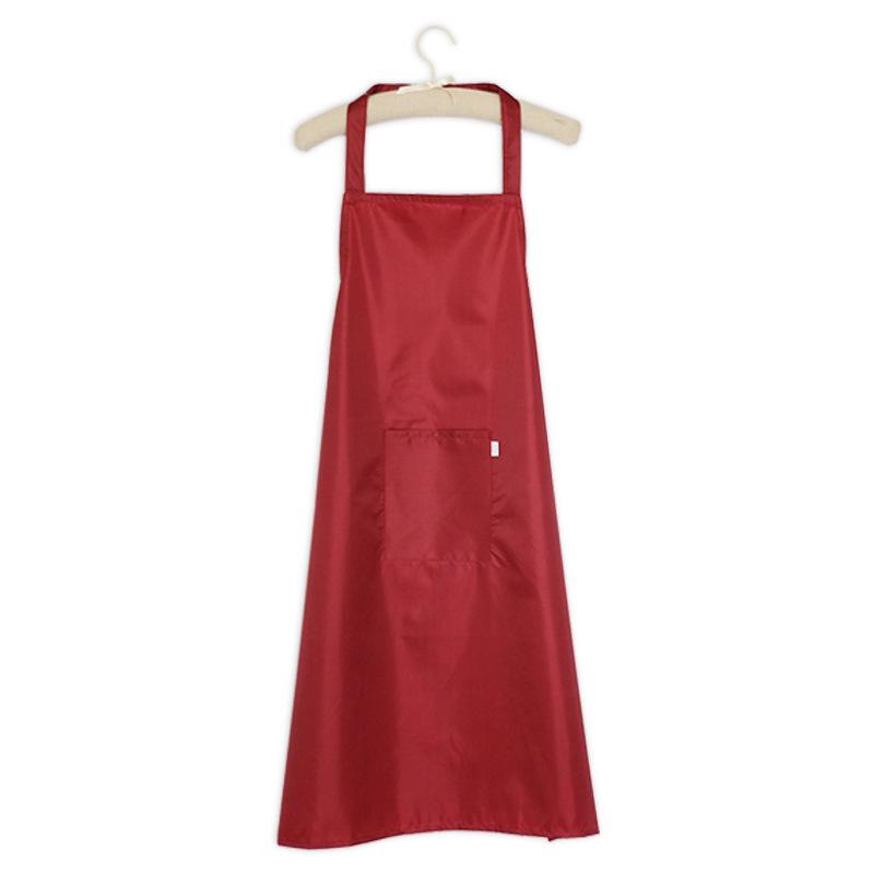 

Очень длинный водонепроницаемый рабочий фартук из ткани Оксфорд с логотипом 200 pieces per box красный