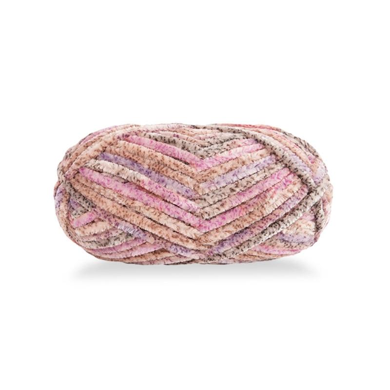 Soft Crochet Yarn 87.5yd Cotton Crochet Yarn 100g/3.5oz Soft Baby Blanket Yarn for Crocheting Weaving Sweater Scarf Hat