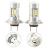 2 Pieces H7 LED Bulbs Kit Waterproof White Brand New