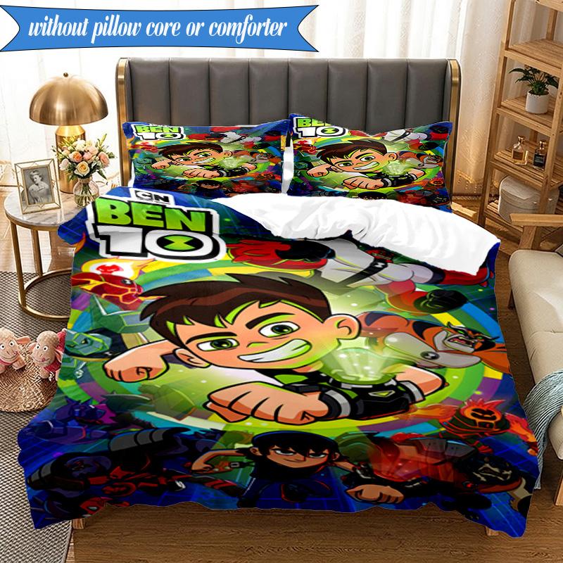 Alien heroes 3pcs K-pop music group Bedding set,Ideal for Bedroom, Dormitory,Including Duvet Cover And 2pcs Pillowcases,Fan gifts