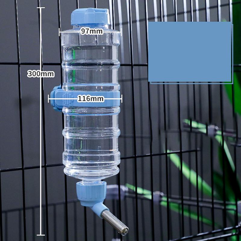 Fântână de băut pentru câini Tip suspendat Sticla de apă pentru animale de companie Bilă de rulare Apa de hrănire automată pentru mici