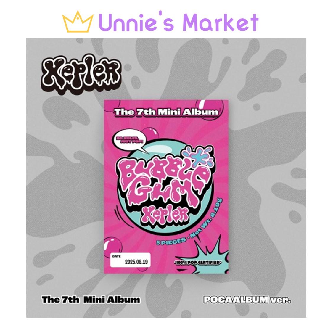 

[Предзаказ] Kep1er [BUBBLE GUM] POCA АЛЬБОМ версия. / 7-й мини-альбом + Бесплатный подарок POCA ver. (CD X)