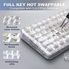 YUNZII X98 Compatible Wireless Mechanical Gaming Keyboard with Transparent Connectivity Lubricated Gasketed RGB Technical Standards Compliance