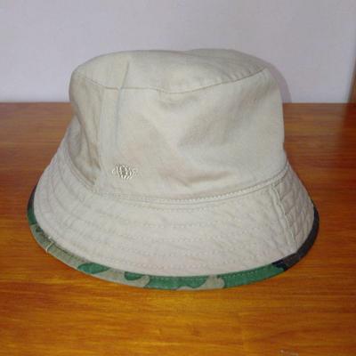 Used BEAMS Bucket Hat Beige Lining Camouflage