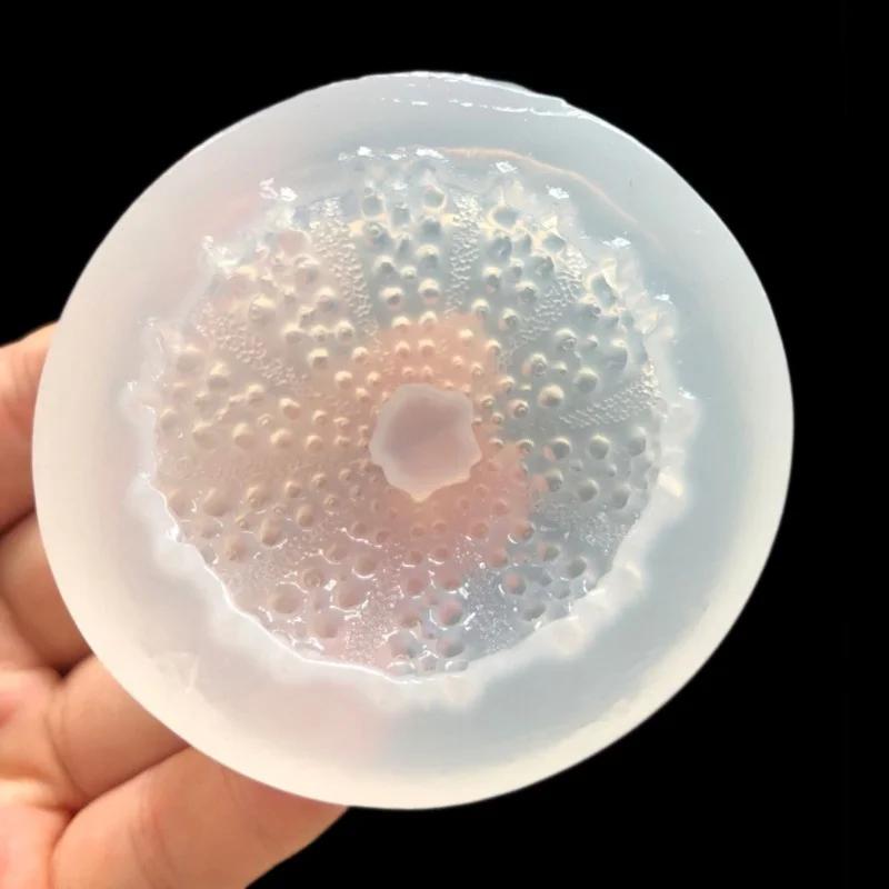 Transparent Diy Silicone Mold for Resin Conch Shell Style Uv Resin Molds for Pendant Jewelry Making Tools