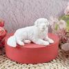 Hund Djurfigur Silikonformar Epoxiharts Silikonformar för Ljus Tvåltillverkning Choklad Fondant Silikonformar 6XDE