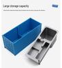 Blue COSCO Shipping Container Pen Holder Model Ornament - Simulated Storage Box Shipping Company Gift