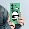 For Infinix Zero 30 5G Phone Case X6731 Cover Silicone Cute Panda Flower Boys Girls Shell Cartoon Funda Protective Casing Coque