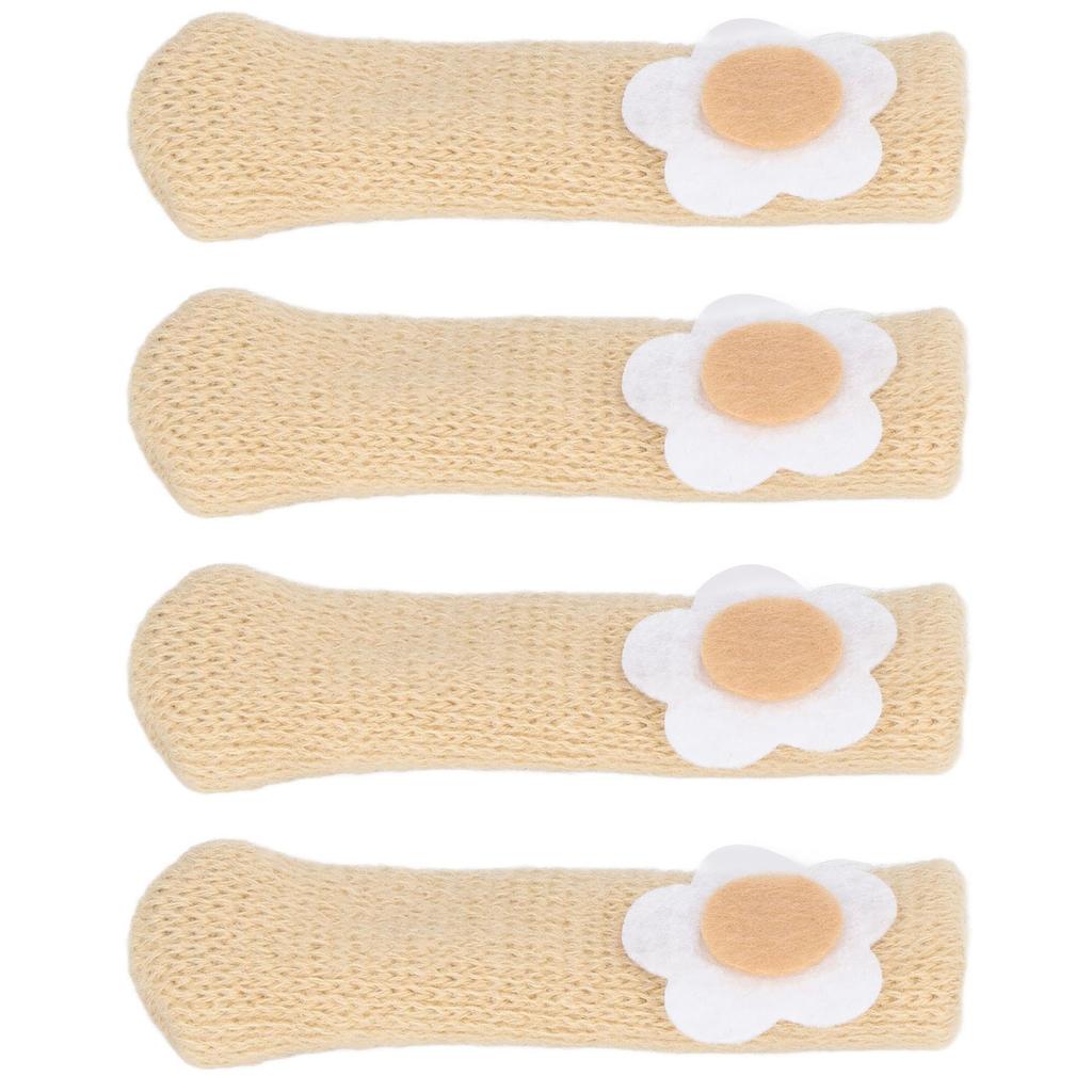 25Pcs Chair Leg  or, Furniture Leg Cover, Floor  or Non Slip, Double Layer Knitted Set for Chairs Desks Stools with High Density Elastici