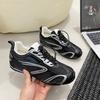 Outdoor Niche Racing Shoes Inner Height Increase Moral Training Shoes Women's 2025 New Mesh Breathable Jogging Casual Sports Shoes