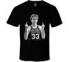 Larry Bird Flipping The Bird Basketball Fan T Shirt