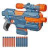 Nerf Elite 2.0 Phoenix CS-6 Elektrischer Blaster mit 12 Offiziellen Darts, Magazin, Abnehmbarem Zielfernrohr, Taktischer Schiene und Lauf-Schaft-Aufsätzen (E9961).