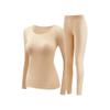 Women's Ultra-Thin Skin-Friendly Slimming Base Layer Set for Autumn/Winter: High Elasticity, Plus Size