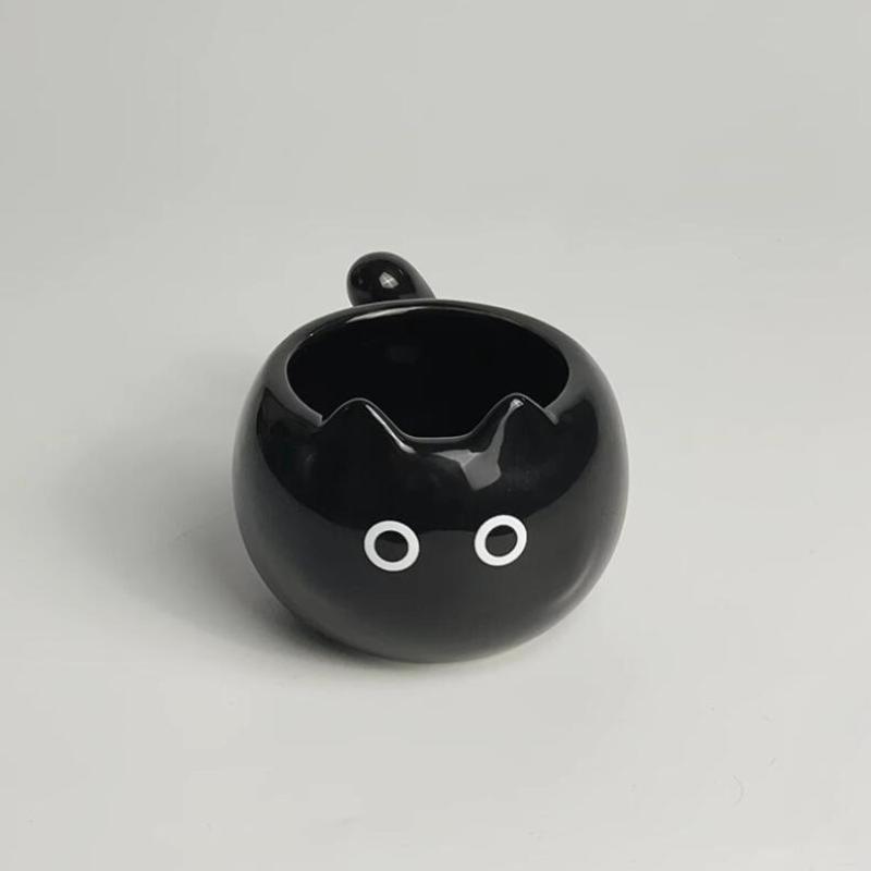 

Керамическая кружка Мультяшная сиамская кошка Кофейная чашка Подглазурная цветная кошка Чашка для воды Домашняя чашка для завтрака Молочная кофейная кружка Подарочная чашка на день рождения