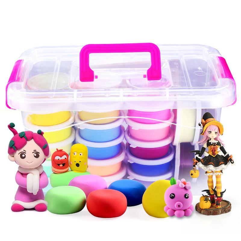Ultra-light Modeling Clay Set for Kids - Space Colors, Ideal for Kindergarten & Primary School