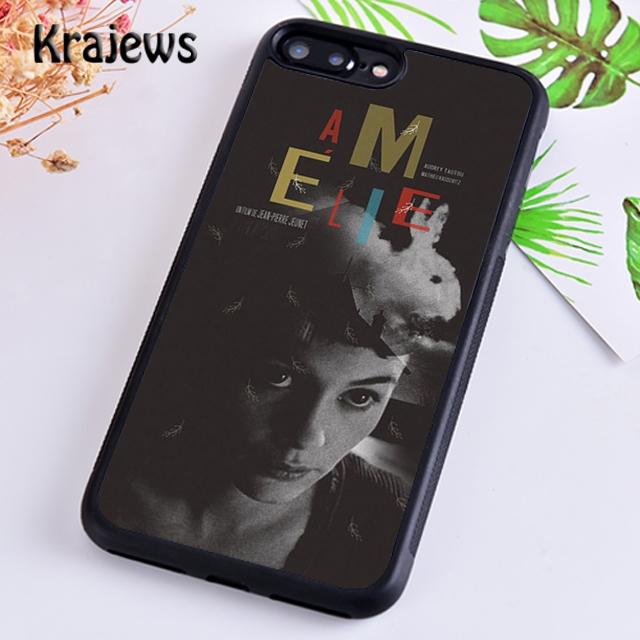 Krajews Amelie Movie Poster Soft Phone Case Cover For IPhone 18 17 Air 16 15 14 plus 11 12 13 pro max Plus coque Fundas