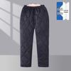 Warm Men's Winter Jacket & Pants Set with Lambswool Lining for Dad/Elderly