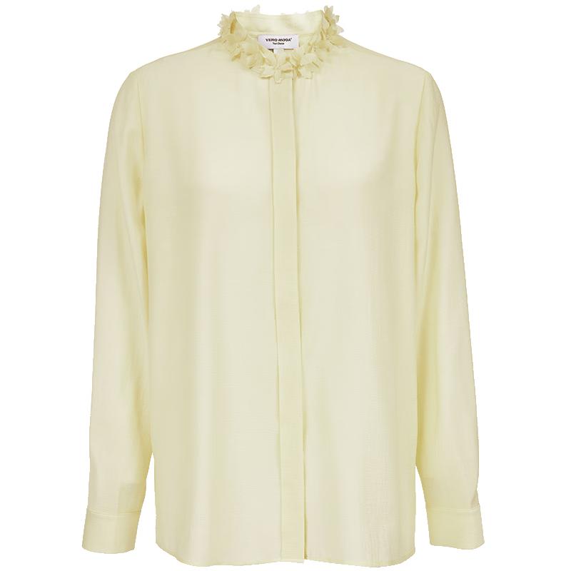 Veromoda Elegant Floral Collar Blouse