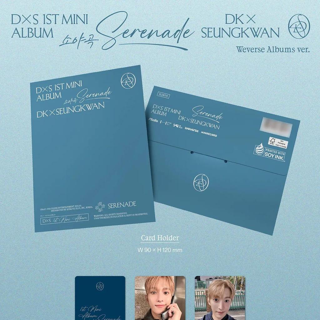DK X SEUNGKWAN (SEVENTEEN) - [Serenade] 1st Mini Album WEVERSE Album Version