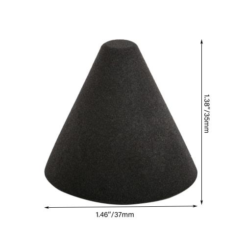 Yibuy 10pcs Electronic Drum Piezo Trigger Cones, Foam Cones, 1.38x1.46 Inch