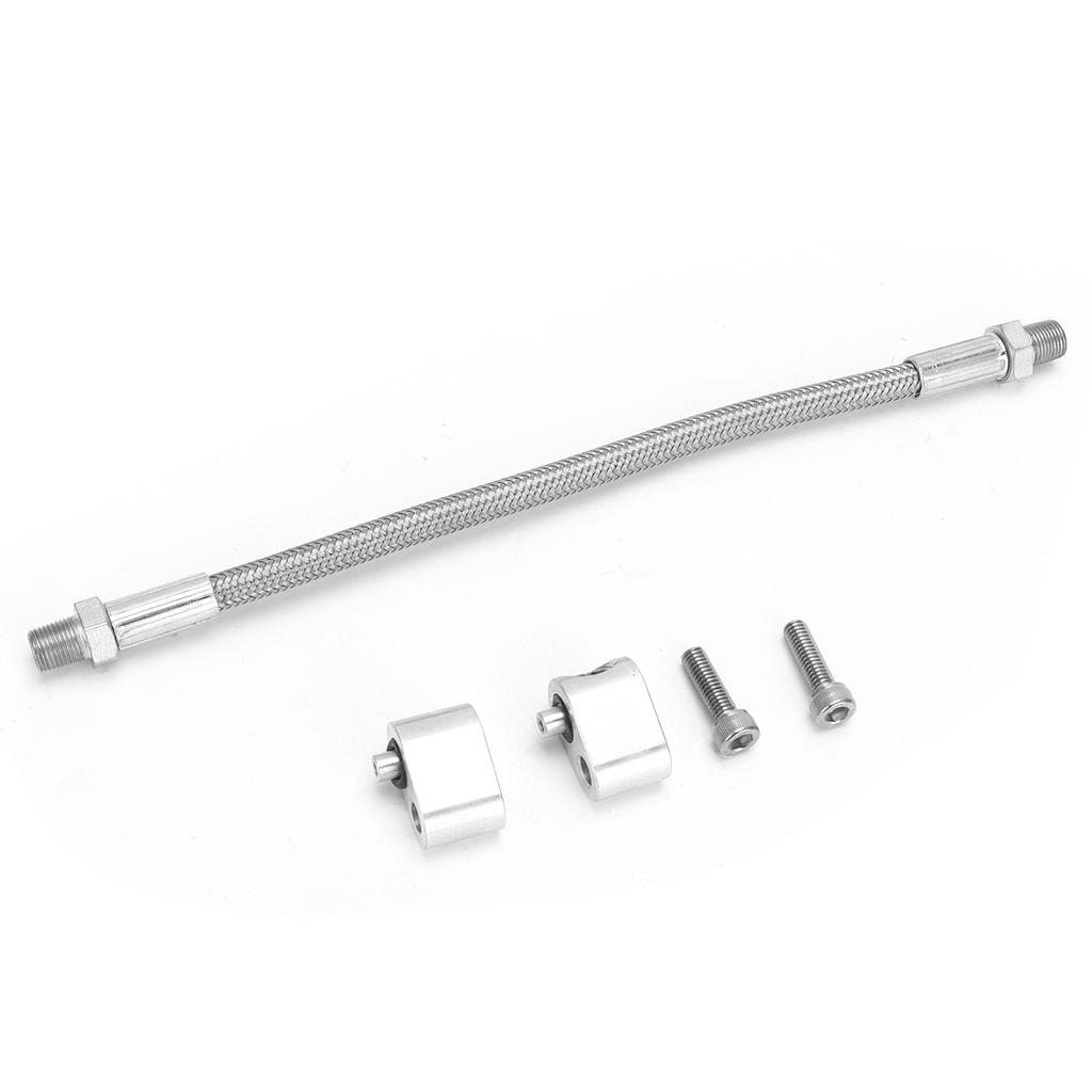 Cylinder Head Coolant Steam Port Crossover Hose Kit Replacement for GM LS Series Engines