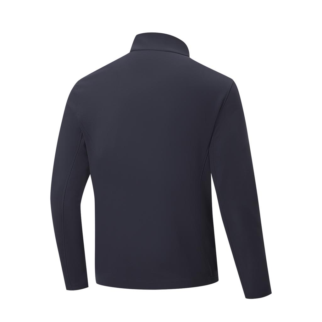 Li Ning Honor Gold Standard Series Stand Collar Letter Fleece Versatile Zipper Warm Jacket Men jackets AJDW111-4