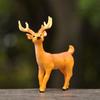 Simulated Creative Miniatures Individuality Home Decoration Sika Deer Figurines Forest Deer Elk
