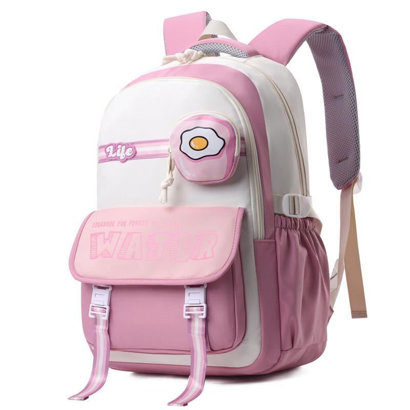 Lightweight Casual Student Backpack For Kids With Comfortable Air Cushion Straps