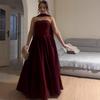 2026 Spring and Autumn New European, American and Amazon Cross-border Foreign Trade Women's Clothing Tube Top Neck Shawl Swinging Elegant Dress