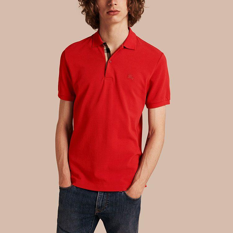 Burberry FW20 Polo Shirt Men's Red 39560001