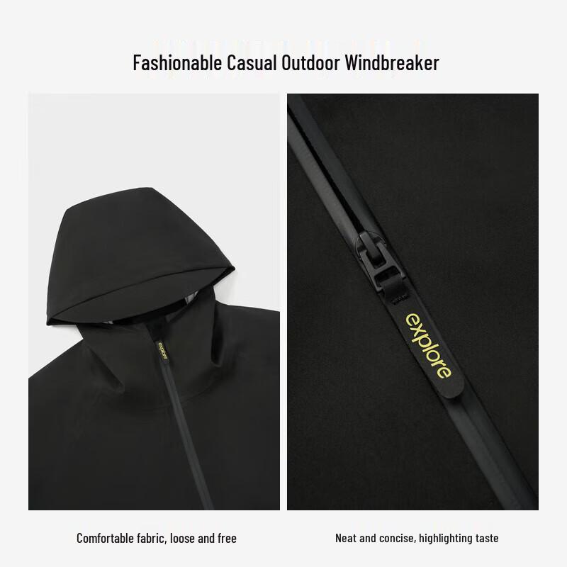 K-Boxing Men's Autumn/Winter IODR3225 3-in-1 Outdoor Casual Jacket