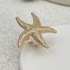 Fashion Stacking Wear Wind Irregular Alloy Ring Ins Wind Inlaid Pearl Dendritic Ring Set Simple Trend High Sense of Women's Jewellery
