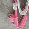 10Pcs Hooked Clothes Rack, Solid Household Clothes Hanger, Anti Slip and Traceless, Student Dormitory Clothes Drying Hanger