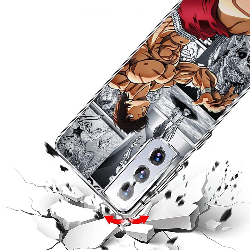 Baki the Grappler Original Anime Phone Case For Samsung Galaxy S26 S25 Edge S24 S23 FE S22 Ultra S21 Plus S20 + Fundas Cover Coq