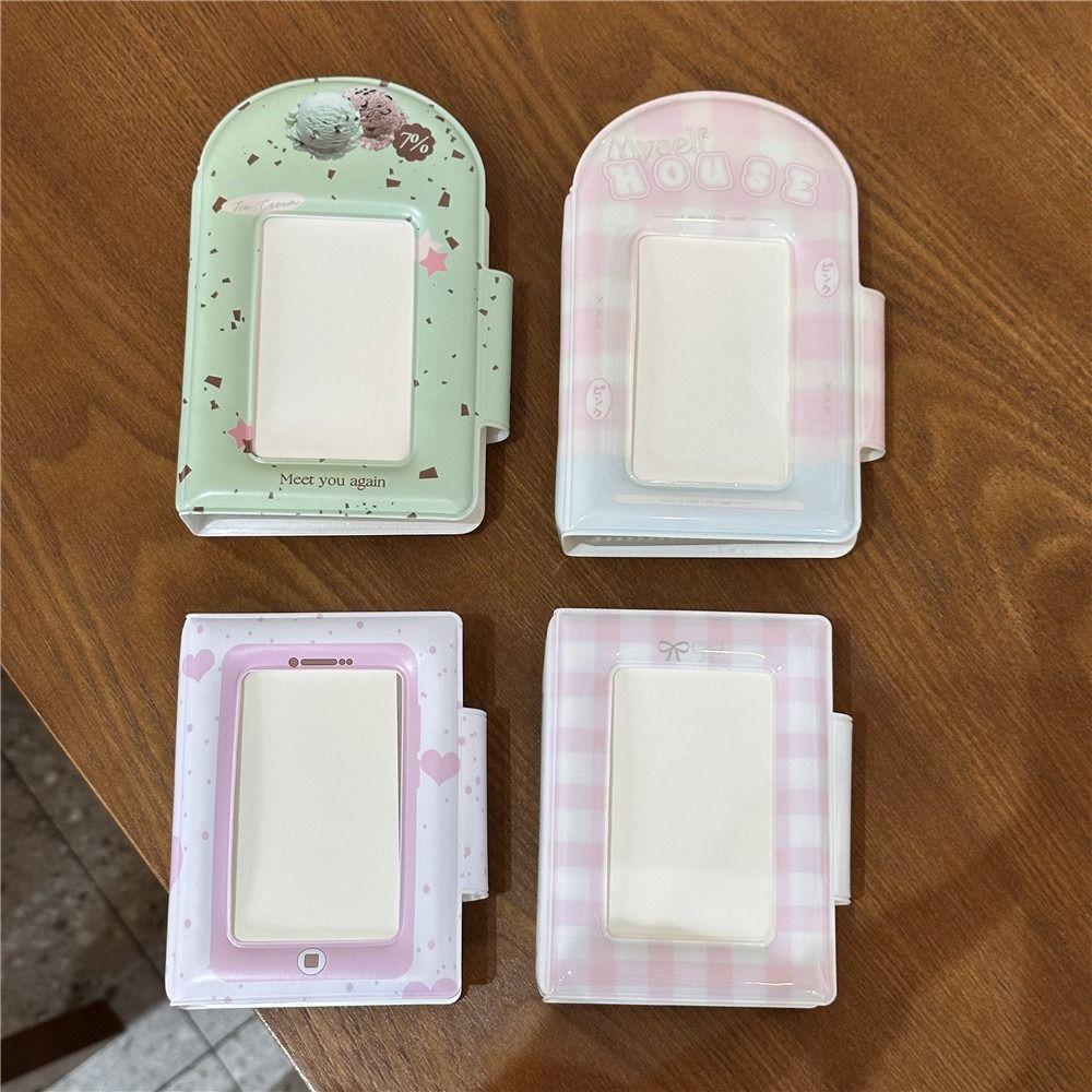 32 Pockets Kpop Album 3 inch Small Card Booklet Cute Photocard Holder