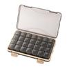 Multicolor Weekly Pill Organizer With 28 Compartments For Travel And Home Storage
