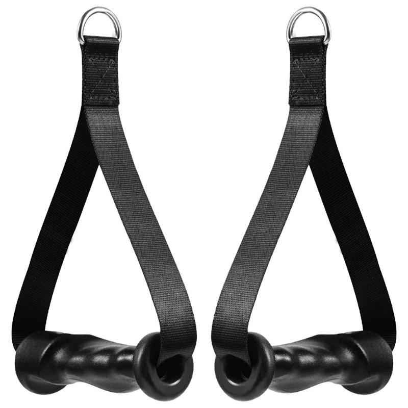 Resistance Band Handle, Comfortable Workout Grip For Gym, Strength Training, 1 Pair Fitness Grip Cable Machine Handle 1