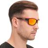 4 PCS Trendy Vintage Pattern Biking Athletic Sun Glasses Men and Women Running Biking Mountaineering Sport Man Sun Sun Glasses UV Protection 400