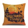 Halloween Linen Pillow Cover Printed Pillow Supply Cushion Cover
