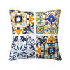 Copy Of Sicilian Tiles,mediterranean,mosaic,ornamental Pillowcase Pillows Cover Cushion Comfort Throw Pillow Sofa Cushions Used