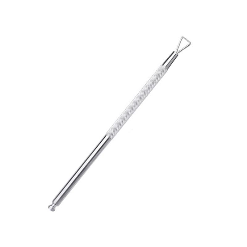 

Набор для снятия лака и геля: Пушер для кутикулы и треугольный ремувер для легкого удаления ногтей