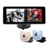 2 Camera Rear View Monitor 6.86'' IPS Screen Baby Car Mirror Wide View Angle for Infants Kids Pets Night Vision Function Interior Mirrors6