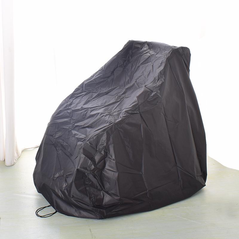 Waterproof Foldable Oxford Cloth Wheelchair Dust Cover - Lightweight, Rainproof, Sunproof, Easy to Store for Elderly.
