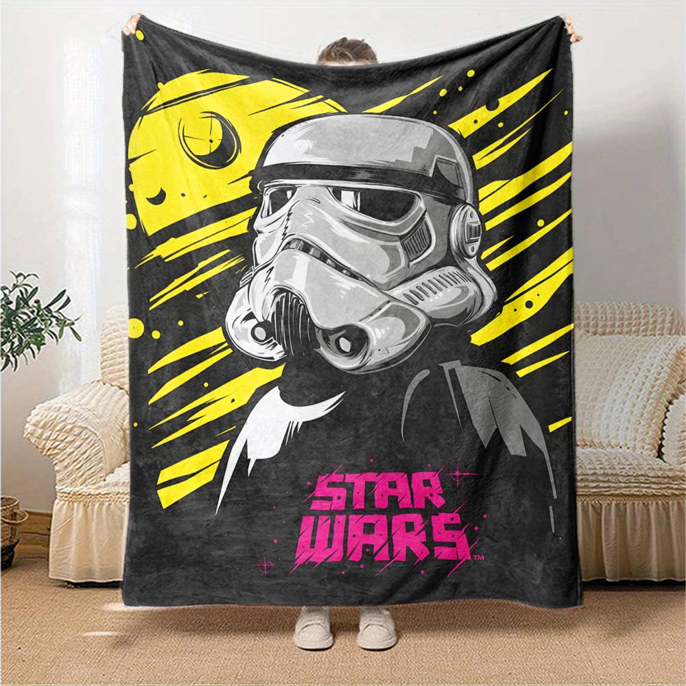 Star Wars Blanket Soft Warm Cozy Great for Office Chair Bed All-Season Use Stylish Decor Gift for Travel Home Birthdays
