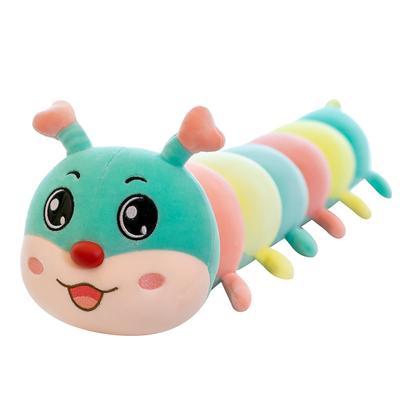 Love Caterpillar Doll Long Pillow New Plush Toy Children's Doll Creative Gift Birthday Gift