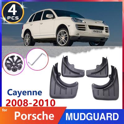 For Porsche Cayenne 9PA Car Tire Fender Mud Flap Mudguards 2008 2009 2010 Classic Splash Guard Flaps Auto Accessories Goods